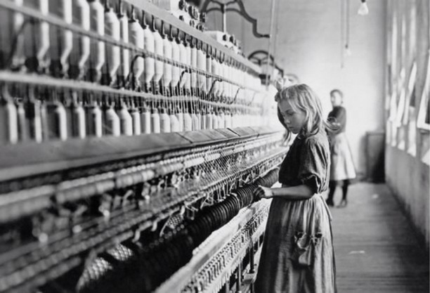 Η Σέιντι Φάιφερ, ανήλικη βαμβακεργάτρια, 1908, ΗΠΑ